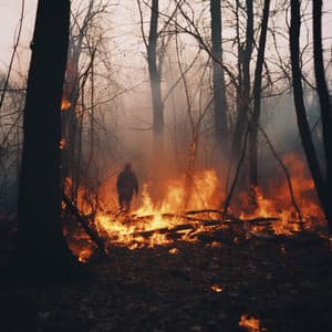 Tranquilidad Del Resplandor Del Fuego: Música Para La Relajación - Tesoros del bosque
