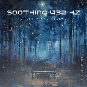 Soothing 432 Hz Forest Piano Lullaby - Hz Sleep Music