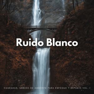 Ruido Blanco: Cascadas, Sonido De Ambiente Para Enfoque Y Estudio Vol. 1 - Ruido blanco calmante para la relajación