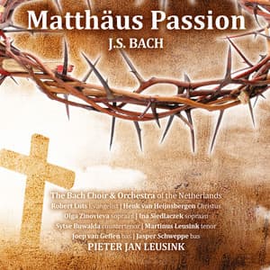J.S. Bach: Matthäus Passion - Pieter Jan Leusink