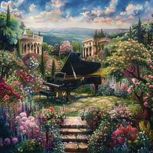 Hechizo De Música De Piano: Armonías Místicas - Almas contemplativas