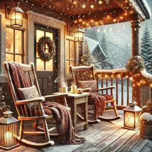 Cozy Winter Porch Ambience: Relaxing Jazz Instrumental Music - Jack Bossa