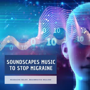 Soundscapes Music to Stop Migraine, Headache Relief, Brainwaves Healing - Thetahealing