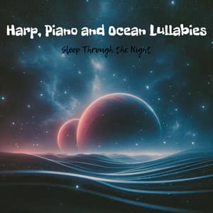 Harp, Piano and Ocean Lullabies: Sleep Through the Night - Baby Sleep Lullaby Academy
