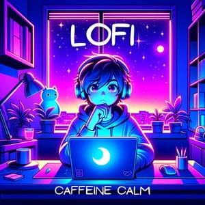 Caffeine Calm: Lo-fi Cafe Vibe - Lo-fi Chill Zone