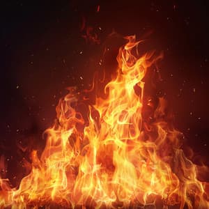 Binaural Fire Ambience for Relaxation - Relaxing Music