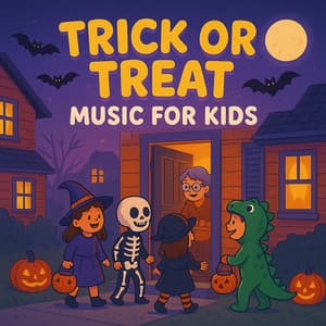Trick Or Treat Music For Kids - Kid's Halloween Music
