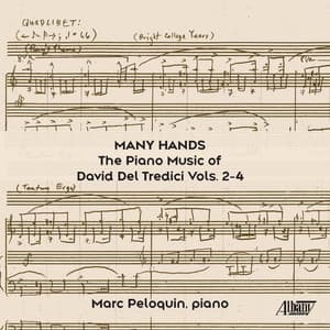 Many Hands: The Piano Music of David Del Tredici, Vols 2-4 - David Del Tredici