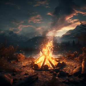 Work with Fire Ambience: Meditation Music for Motivation - Binaural Beat