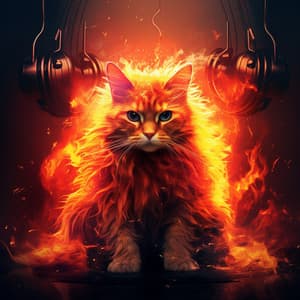 Acoustic Fire Rhythms: Kitty's Blissful Slumber - Drone