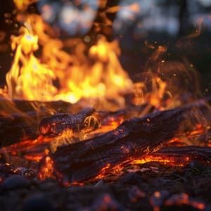 Fire Chill Nights: Warm Sleep Soundscapes - Sleep Music Dreams