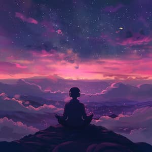 Meditation Harmony: Lofi Tones Align - Nighttime Calm Lofi