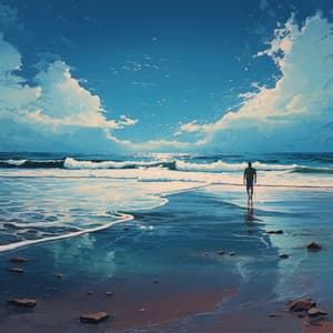 Olas Calmantes: Armonía Oceánica Para Mascotas - Felicidad de la música ambiental