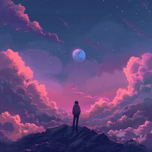 Serenos Tonos Lofi Para Una Meditación Nocturna Consciente - Música pura de meditación