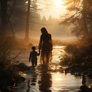 Olas Alegres: Música Junto Al Océano Para Bebés Felices - Artistas de sonidos de la naturaleza