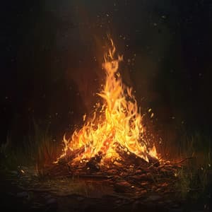 Binaural Fire Lullabies for Baby Sleep - Baby Sleep Baby Sounds