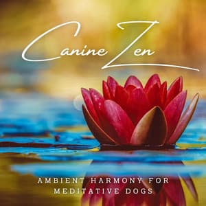 Watery Canine Zen: Ambient Harmony for Meditative Dogs - Snow and Creeks
