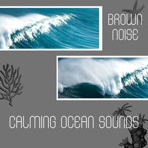 Calming Ocean Sounds and Brown Noise, Loopable - Brown Noise