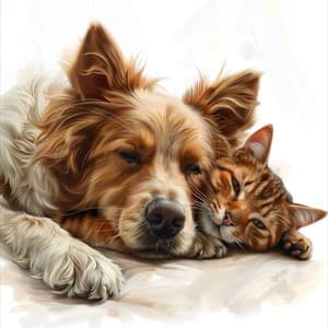 Pet Relaxation Tunes: Soft Music for Quiet Time - Nature Sounds And Whispers