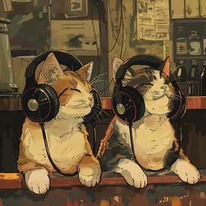 Cats Lofi Comfort: Quiet Feline Harmonies - Calming Cat Music