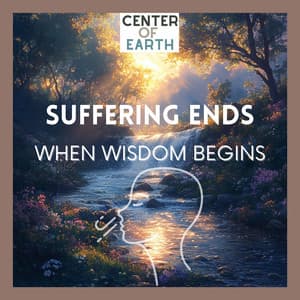 Suffering Ends When Wisdom Begins - Center of Earth