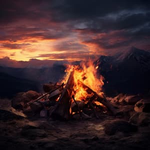 Fire's Calming Glow: Relaxing Sleep Soundscapes - The Sleep Crew