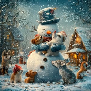 Blanket of Snow: Peaceful Christmas Moments - Christmas Fireplace Sounds