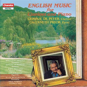 English Music For Clarinet & Piano - Gervase De Peyer