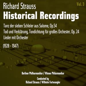 Richard Strauss: Historical Recordings, Volume 3 - Richard Strauss