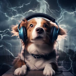 Dogs Thunder: Canines Peaceful Echoes - Good Dog Music