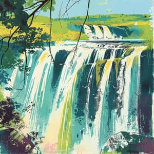 An Enlightening Cascade: Wisdom Gleaned from Nature's Waterfall Realm - ASMR River Sounds