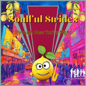 Soulful Strides Through New York's Night - Jazz Lemons Music