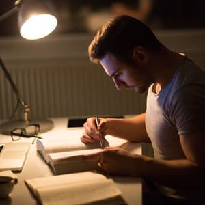 Melodic Minds: Ambient Music for Intensive and Efficient Study - Stress Relief Helper