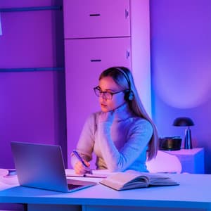 Estudio Relajante: Ritmos Para El Enfoque - Timbre cerebral