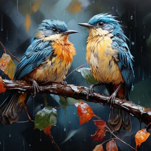 La Lluvia De La Naturaleza Se Encuentra Con El Chirrido Del Bosque - Feliz domingo por la mañana música