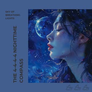 The 4-4-4-4 Nighttime Compass: Navigating Stress with the Sounds of Darkness - Sky of Breathing Lights