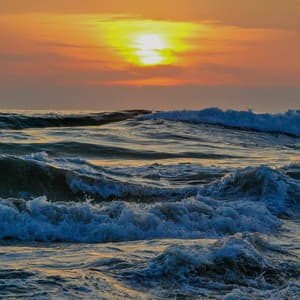 12AM Serenity: Riding The Waves - Ocean Sounds