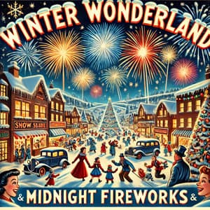Winter Wonderland & Midnight Fireworks - Top Christmas Hits Of All Time