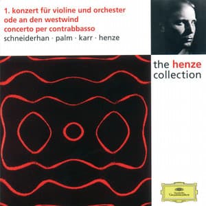 Henze: Violin Concerto No.1; Ode to West Wind; Double Bass Concerto - Hans Werner Henze