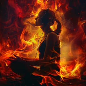 Warmth of Fire: Music for Relaxation and Solace - Relaxing Flute Music Zone