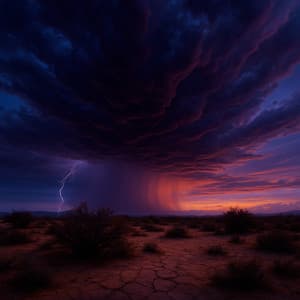 50 Stormy Nights: Summer Monsoons - 24H Rain Sounds