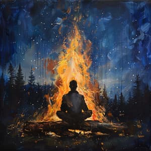 Oasis De Relajación De Fuego: Llamas Reconfortantes - ondas de ritmo