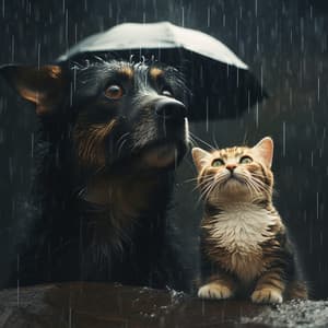 Melodías Calmantes De La Lluvia: Música Para Relajar A Las Mascotas - Escalofríos