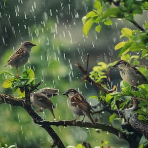 Soothing Binaural Sleep Sounds with Nature Birds and Rain - Miracle Sleep