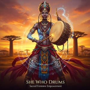 She Who Drums, Sacred Feminine Empowerment - African Music Drums Collection