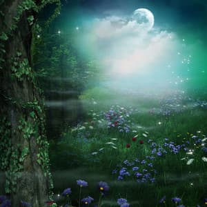 Enchanted Twilight: Nature's Nocturnal Serenade Dreams - Nature Lab