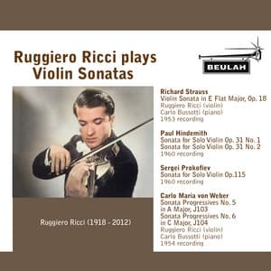 Ruggiero Ricci Plays Violin Sonatas - Ruggiero Ricci