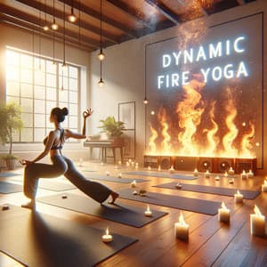 Asana Flames: Dynamic Fire Music for Yoga - Ashtanga