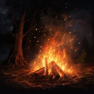 Fire's Sleep Embrace: Soothing Ember Sounds - The Restful Sleep Society