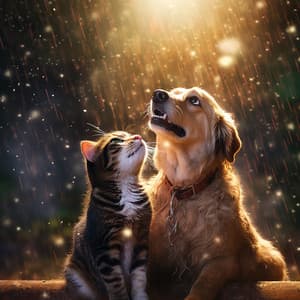Rain Serenity: Pets Soothing Sounds - Calm Pets Music Academy